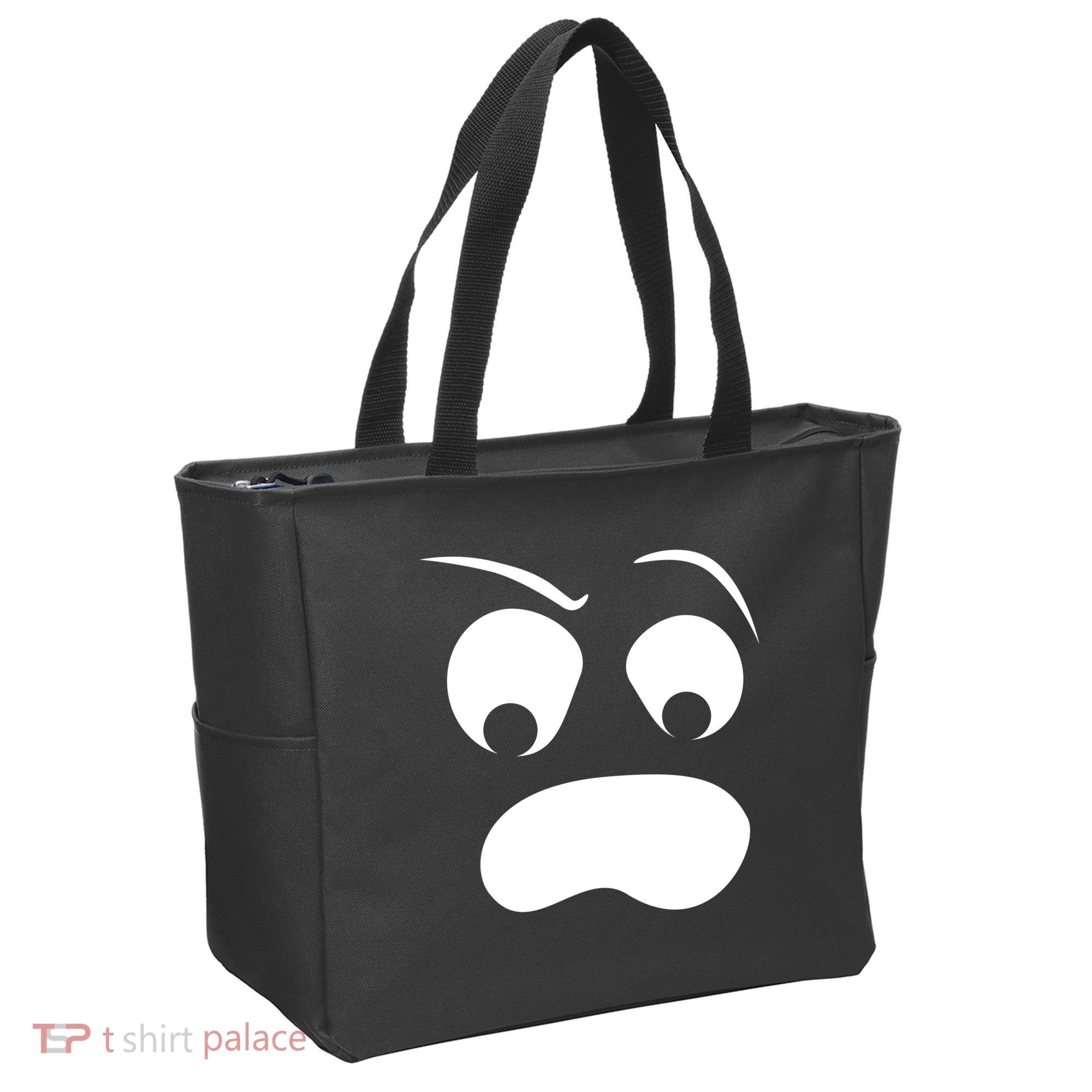 Silly Ghost Face Tote Bag