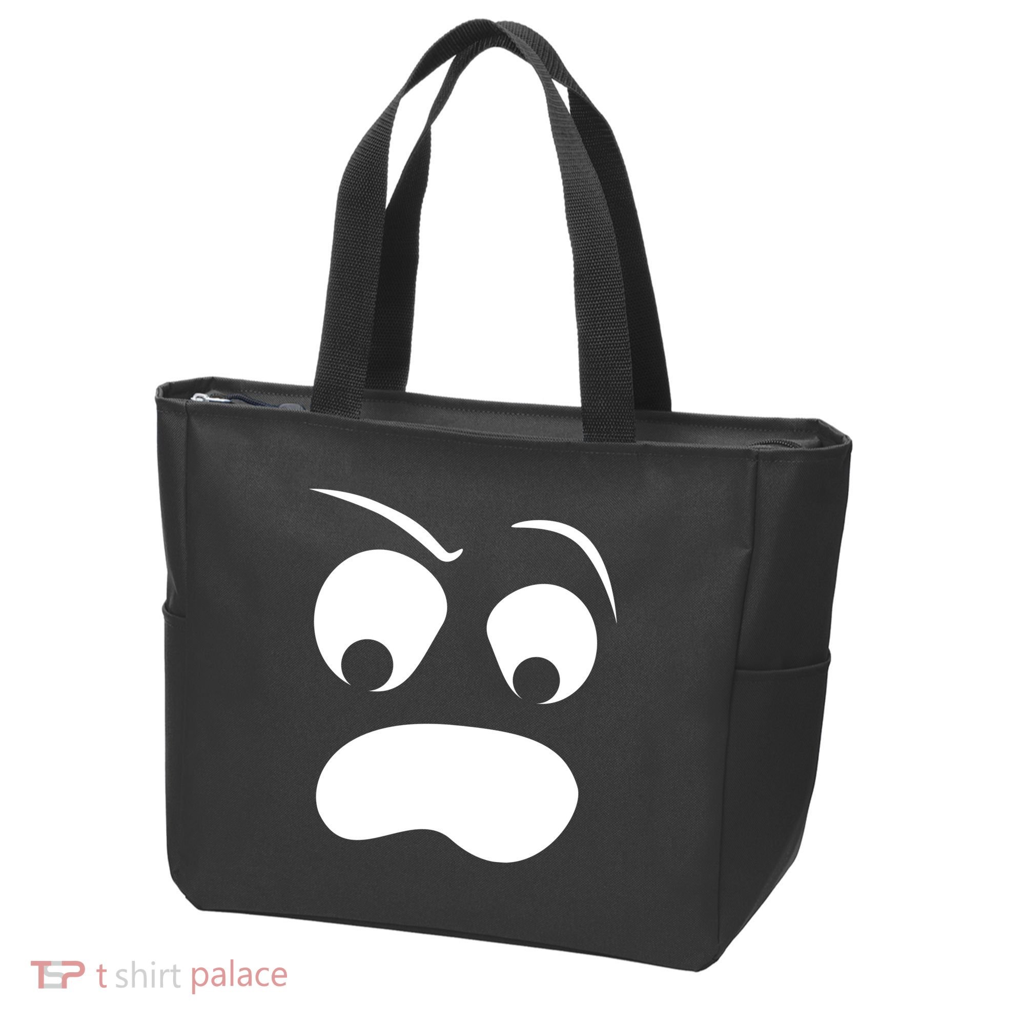 Silly Ghost Face Tote Bag