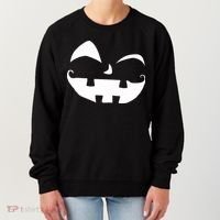 Silly Jack O' Lantern Face Women's Sweatshirt thumb 0