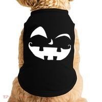 Silly Jack O' Lantern Face Doggie Tank thumb 0