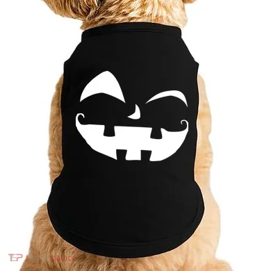 Silly Jack O' Lantern Face Doggie Tank