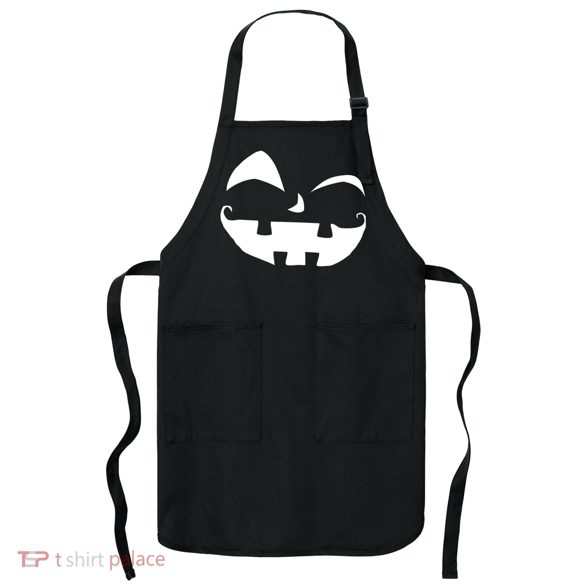 Silly Jack O' Lantern Face Apron