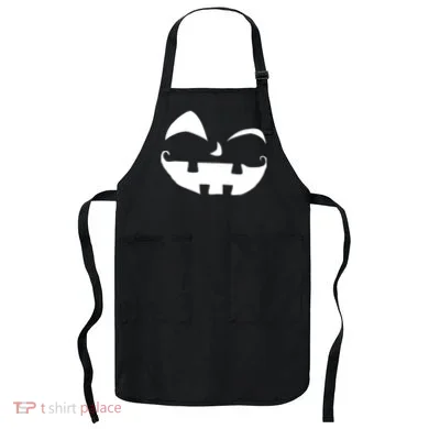 Silly Jack O' Lantern Face Apron