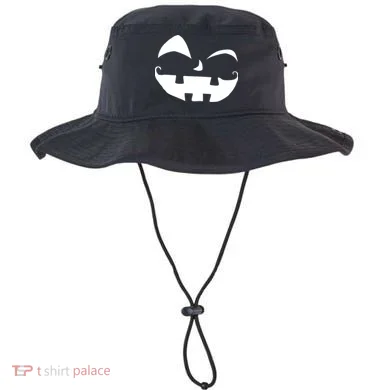Silly Jack O' Lantern Face Bucket Hat