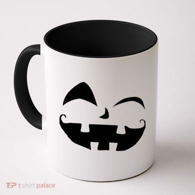 Silly Jack O' Lantern Face Coffee Mug