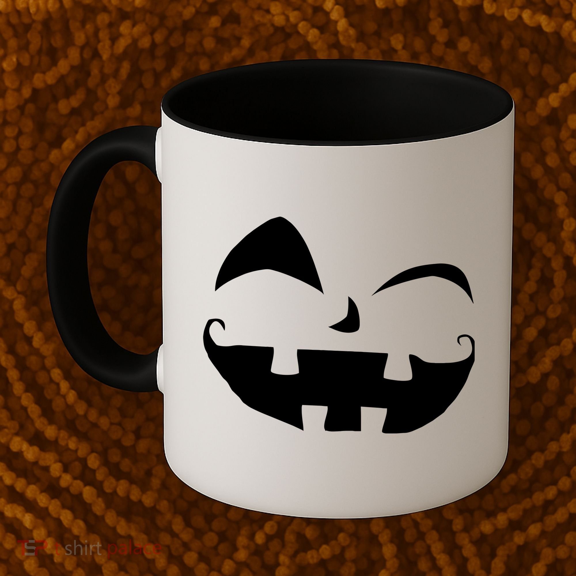 Silly Jack O' Lantern Face Coffee Mug