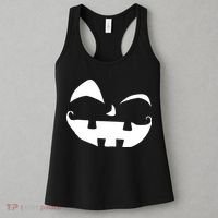 Silly Jack O' Lantern Face Women's Tank Top thumb 3