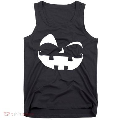 Silly Jack O' Lantern Face Tank Top