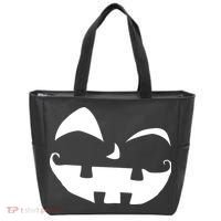Silly Jack O' Lantern Face Tote Bag thumb 0