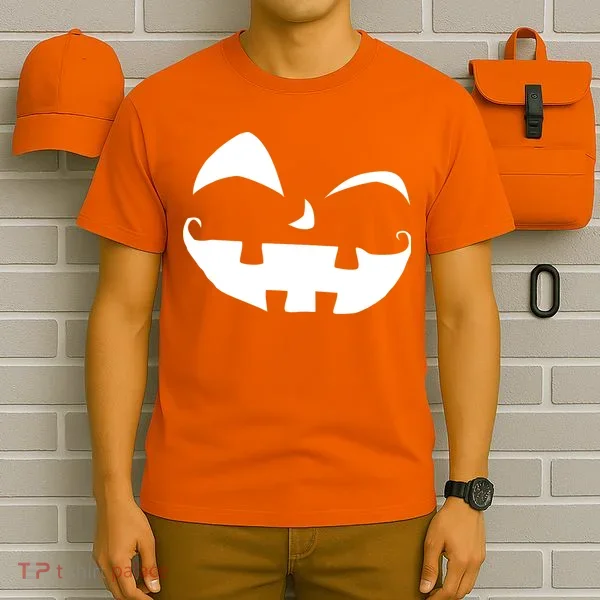 Silly Jack O' Lantern Face T-Shirt
