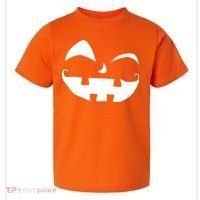 Silly Jack O' Lantern Face Toddler T-Shirt thumb 0
