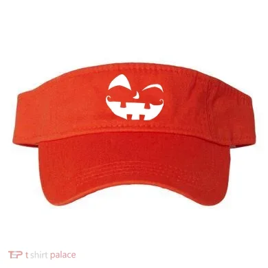 Silly Jack O' Lantern Face Visor