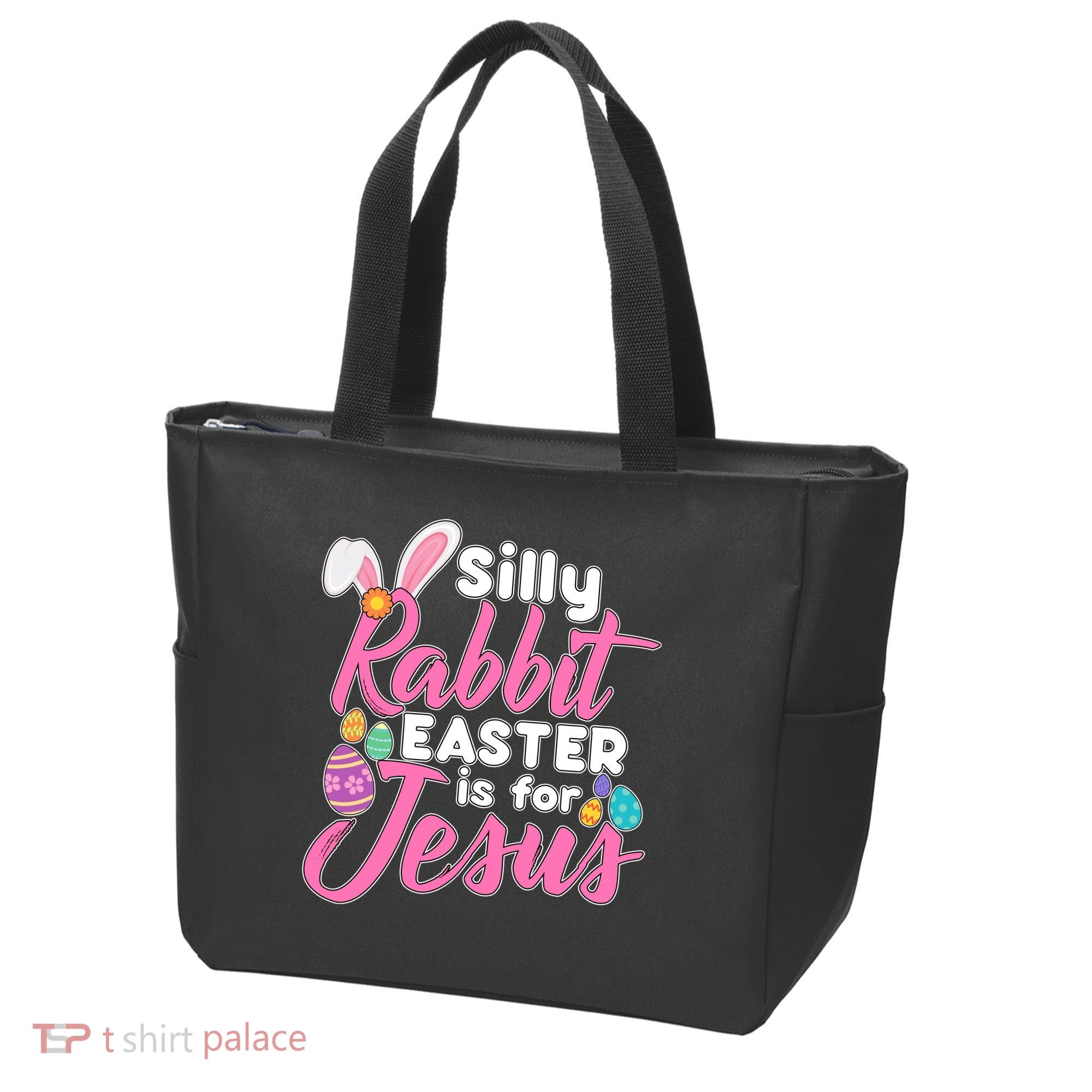 Silly Rabbit Easter Is For Jesus Tote Bag