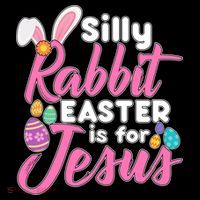 Silly Rabbit Easter Is For Jesus Tote Bag thumb 4