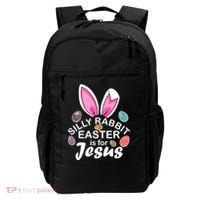 Silly Rabbit Easter is For Jesus Easter Eggs Bunny Ears Backpack thumb 0