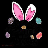 Silly Rabbit Easter is For Jesus Easter Eggs Bunny Ears Coffee Mug thumb 5