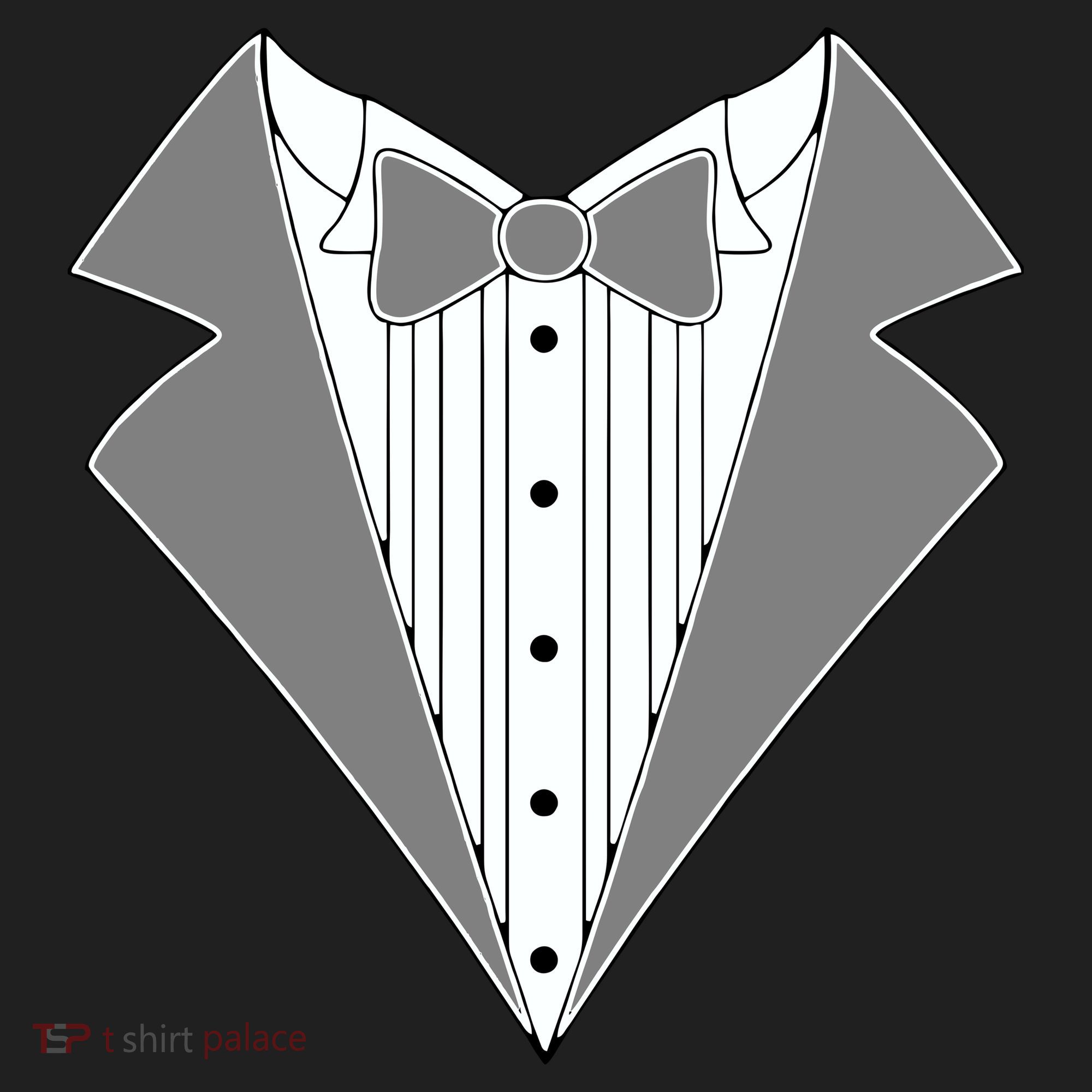 Silver Tuxedo Wedding Tux Women's Sweatshirt