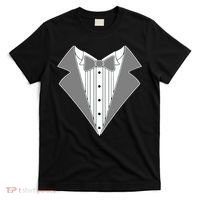 Silver Tuxedo Wedding Tux T-Shirt thumb 0