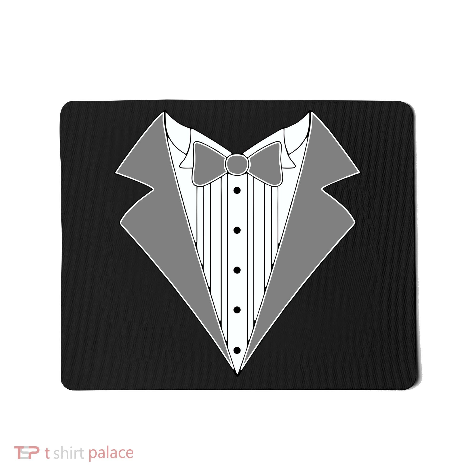 Silver Tuxedo Wedding Tux Mousepad