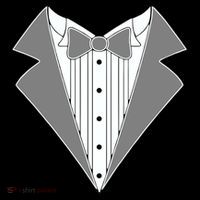 Silver Tuxedo Wedding Tux Women's Tank Top thumb 5