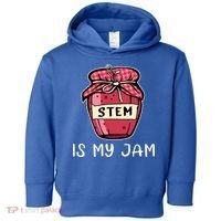 Stem Is My Jam Science Technology Engineering Math Gift Toddler Hoodie thumb 0