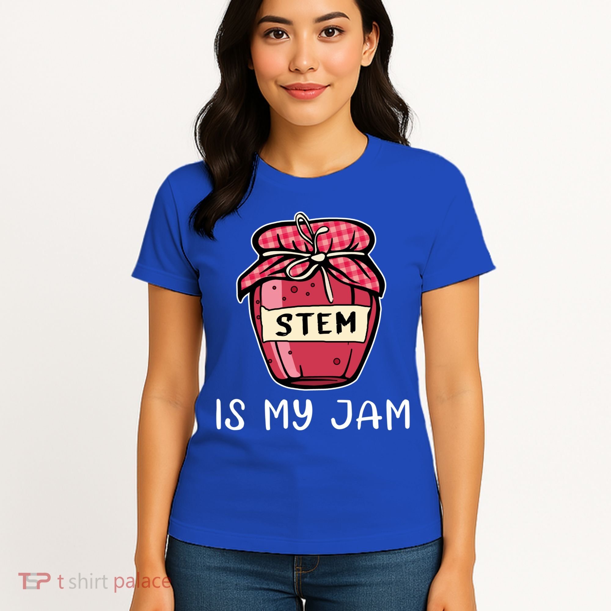 Stem Is My Jam Science Technology Engineering Math Gift Women's T-Shirt