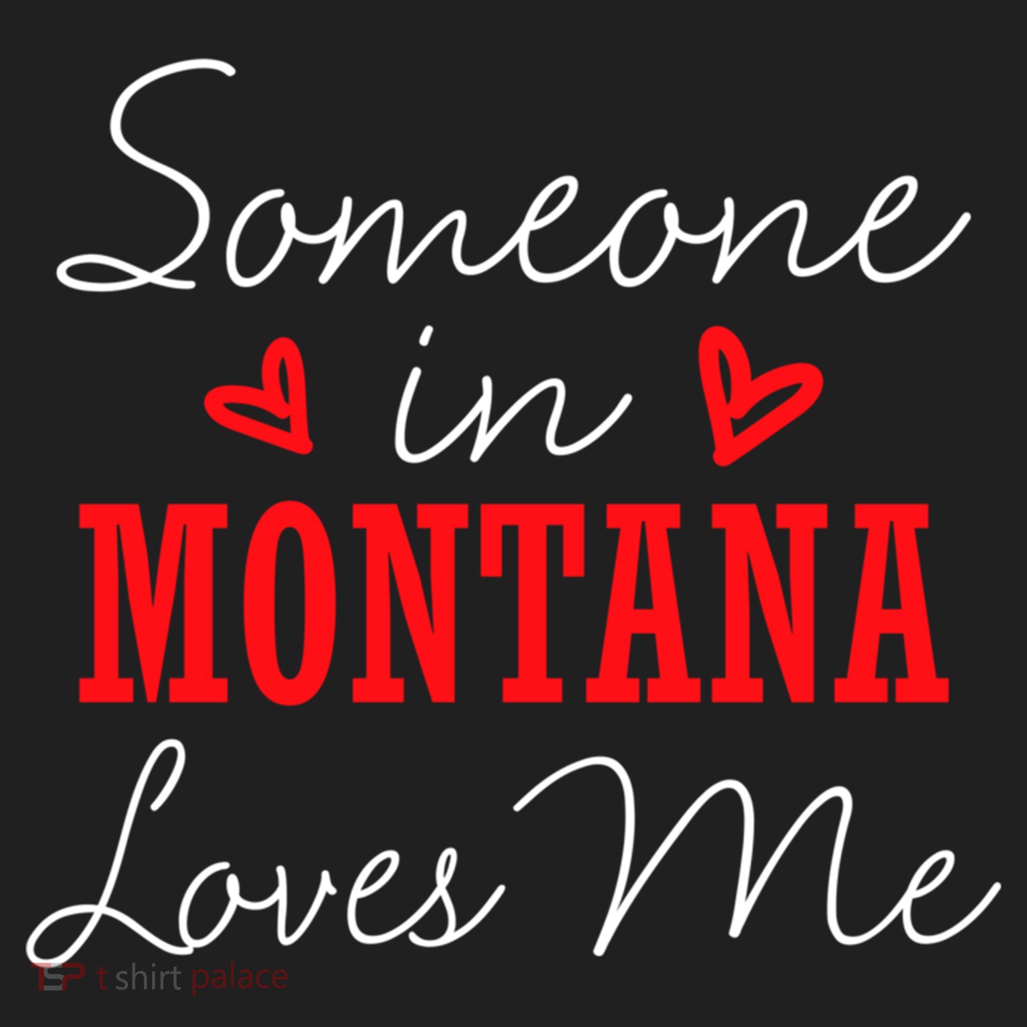 Someone In Montana Loves Me Relationship Couple Helena Funny Gift Hat