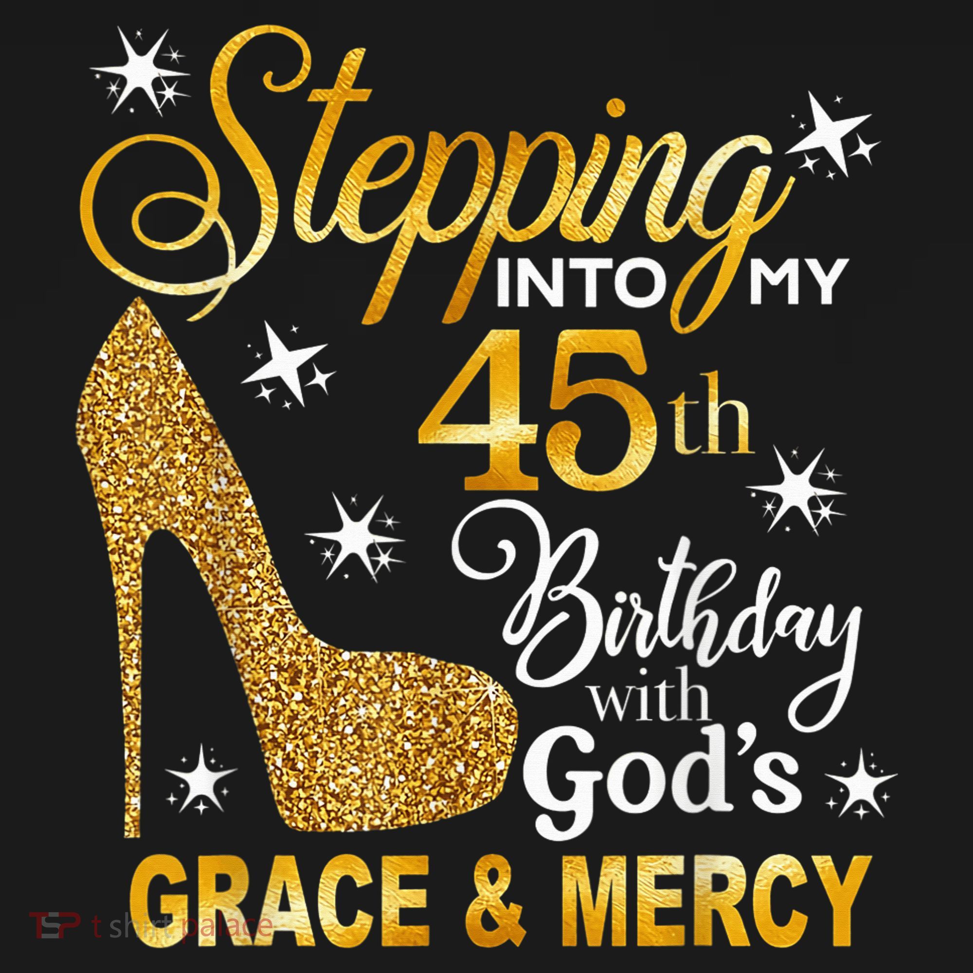 Stepping into my 45th birthday with God's grace & Mercy Apron
