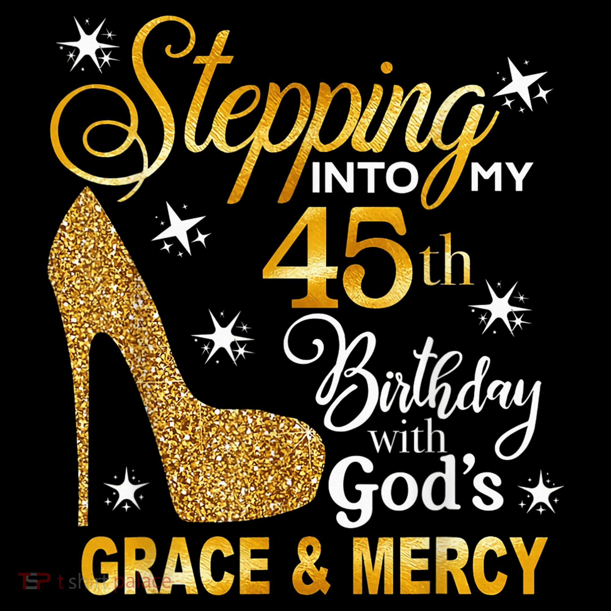 Stepping into my 45th birthday with God's grace & Mercy Mousepad