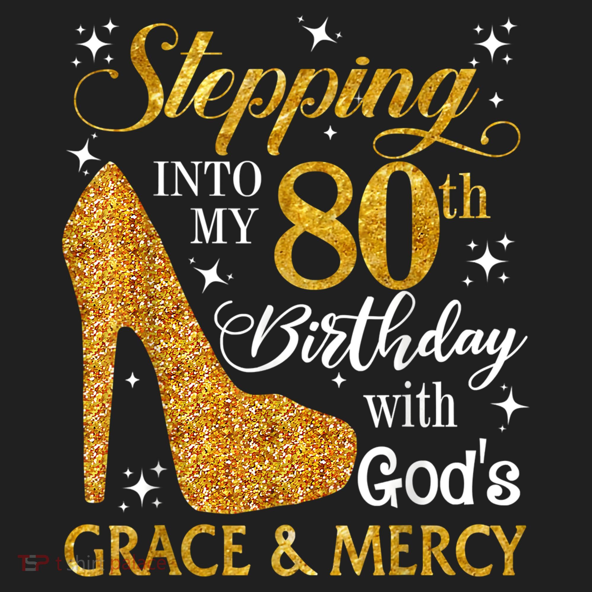 Stepping Into My 80th Birthday With God's Grace And Mercy Beanie