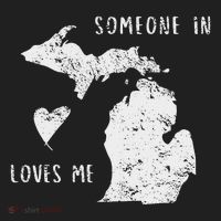 Someone In Michigan Loves Me Great Lakes State Yooper Beanie thumb 2