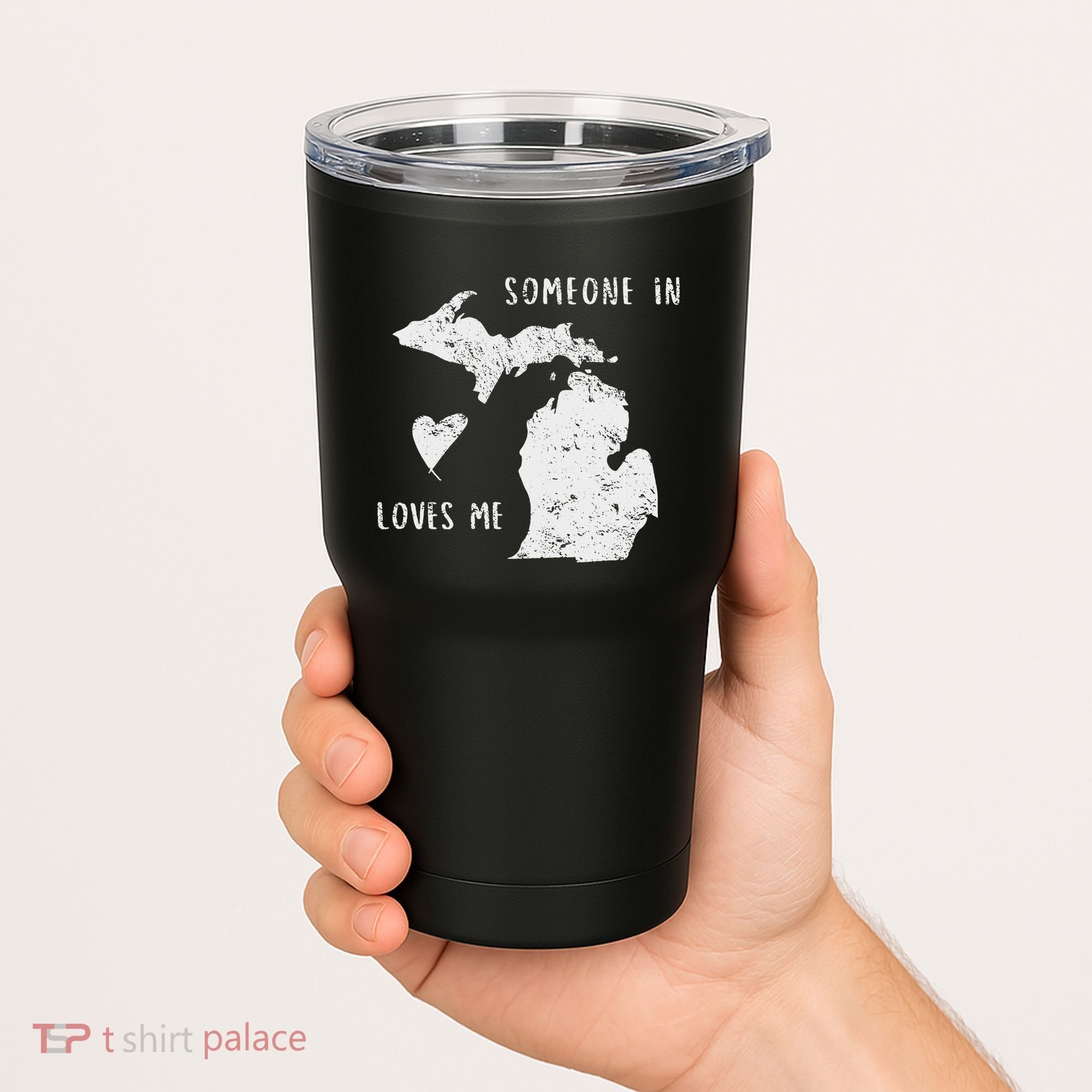 Someone In Michigan Loves Me Great Lakes State Yooper Tumbler