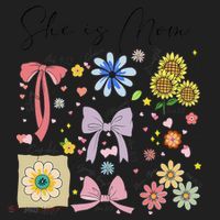 She Is Mom Christian Mothers Day Jesus Mama Religious Women Beanie thumb 2
