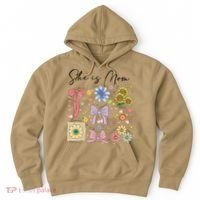 She Is Mom Christian Mothers Day Jesus Mama Religious Women Hoodie thumb 0