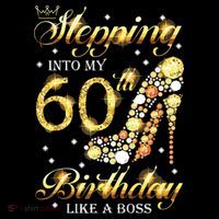 Stepping Into My 60 Birthday Like A Boss 60th BDay Party Women's Hoodie thumb 2