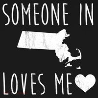 Someone In Massachusetts Loves Me! Cute State Gift Backpack thumb 2