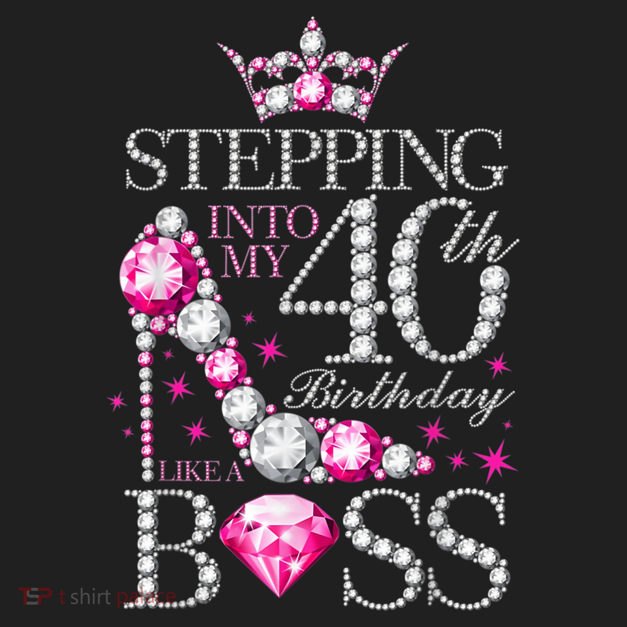 Stepping Into My 40th Birthday Like A boss Women's Sweatshirt