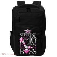 Stepping Into My 40th Birthday Like A boss Impact Tech Backpack thumb 0