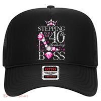 Stepping Into My 40th Birthday Like A boss Hat thumb 0