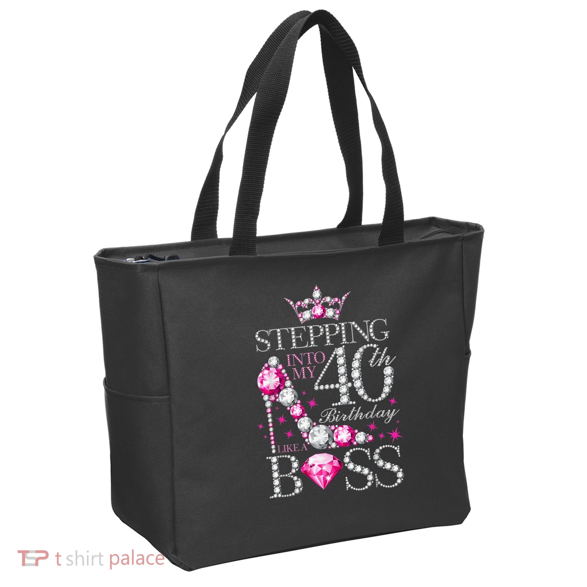Stepping Into My 40th Birthday Like A boss Tote Bag