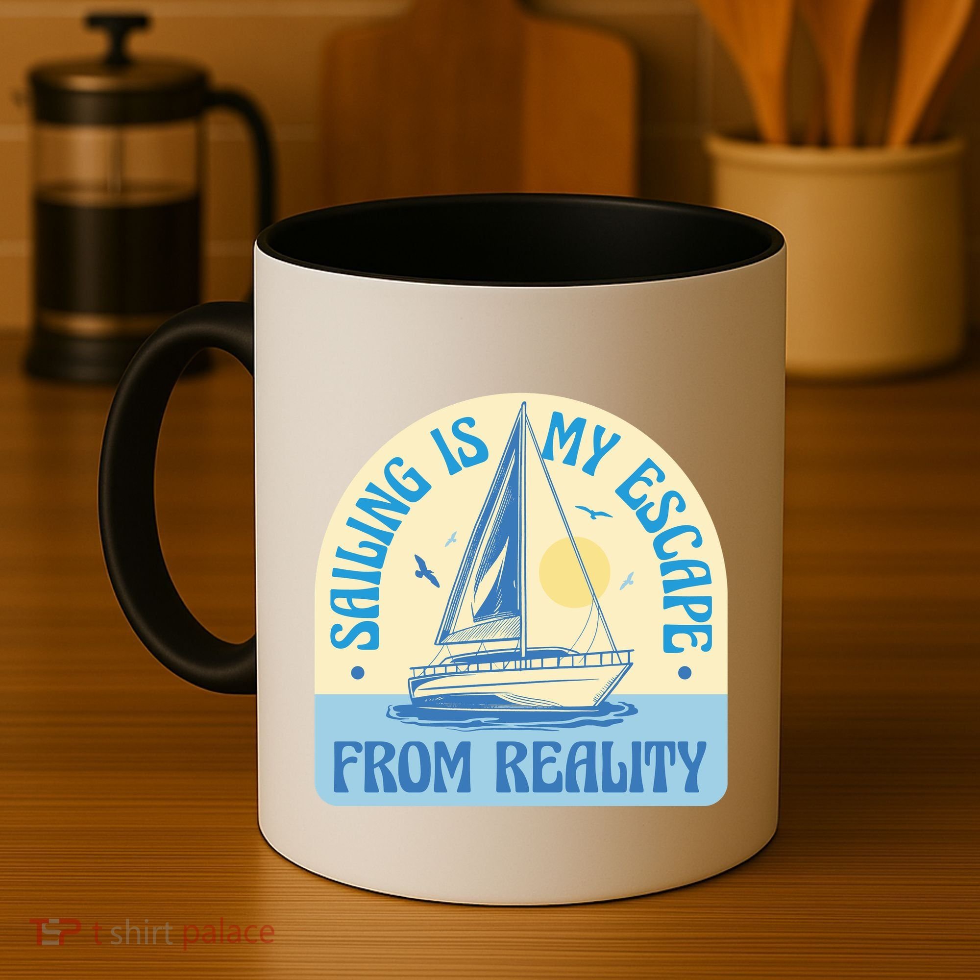 Sailing Is My Escape From Reality Coffee Mug
