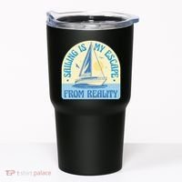 Sailing Is My Escape From Reality Tumbler thumb 0