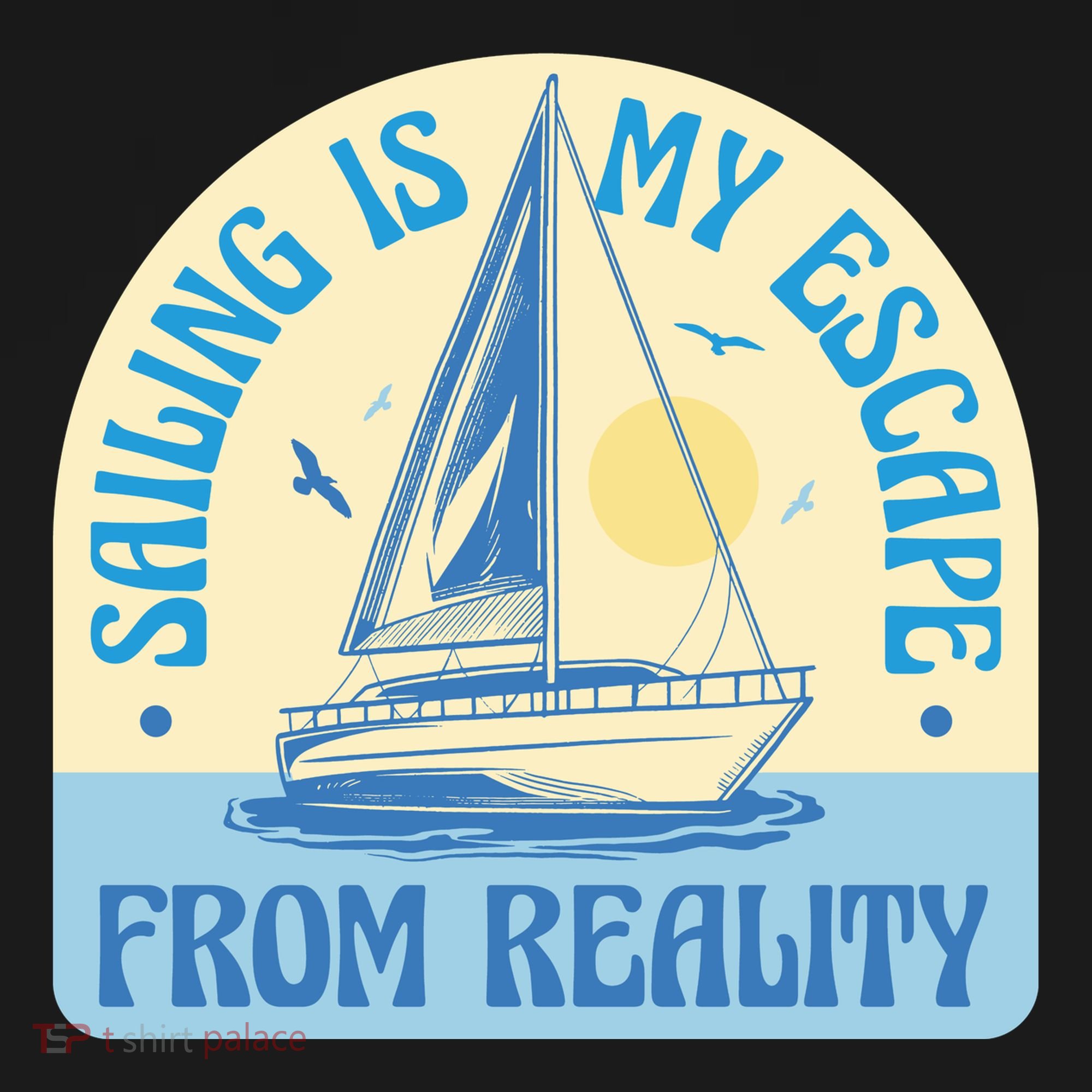 Sailing Is My Escape From Reality Ornament