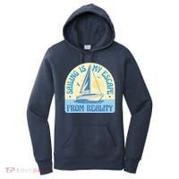 Sailing Is My Escape From Reality Women's Hoodie thumb 0