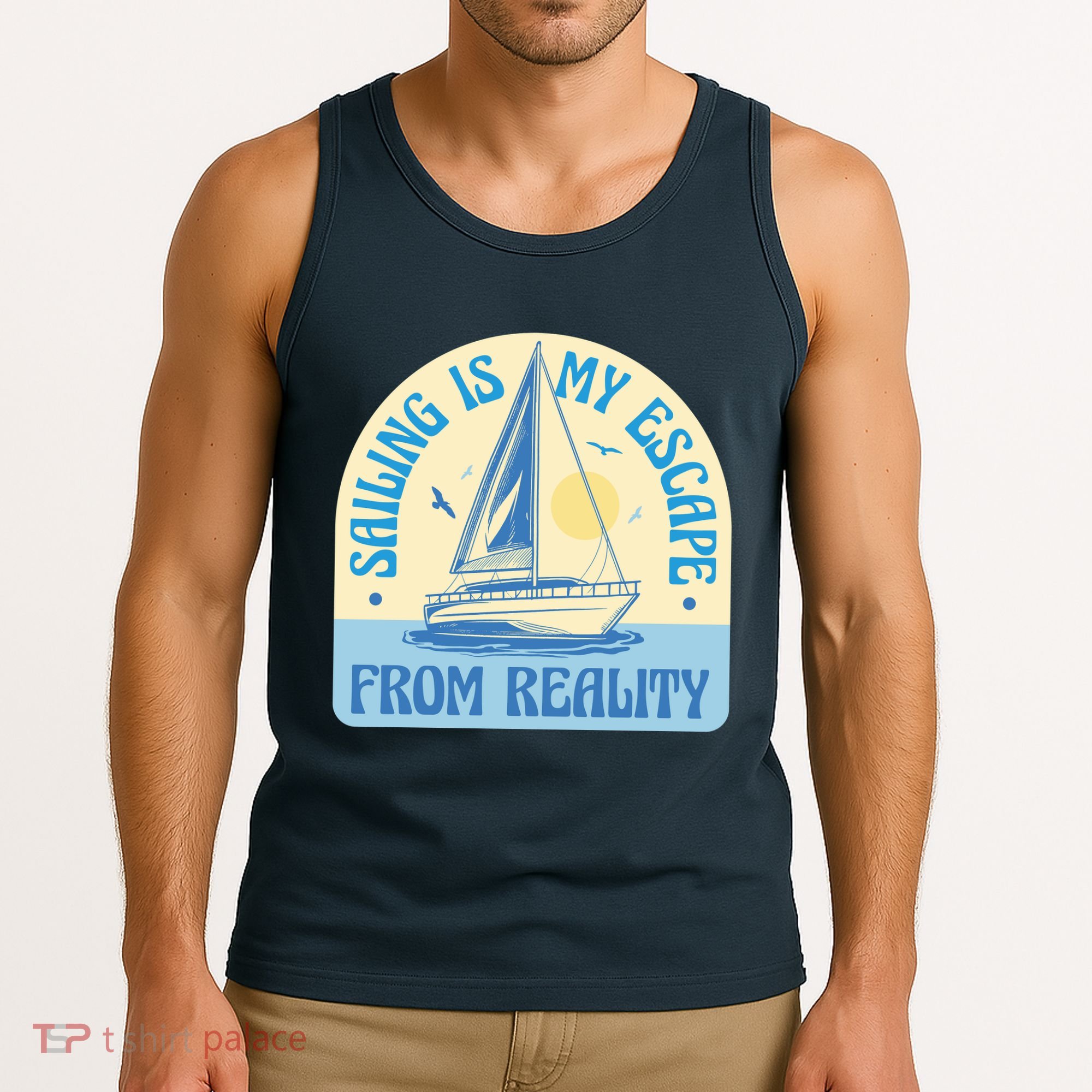 Sailing Is My Escape From Reality Tank Top