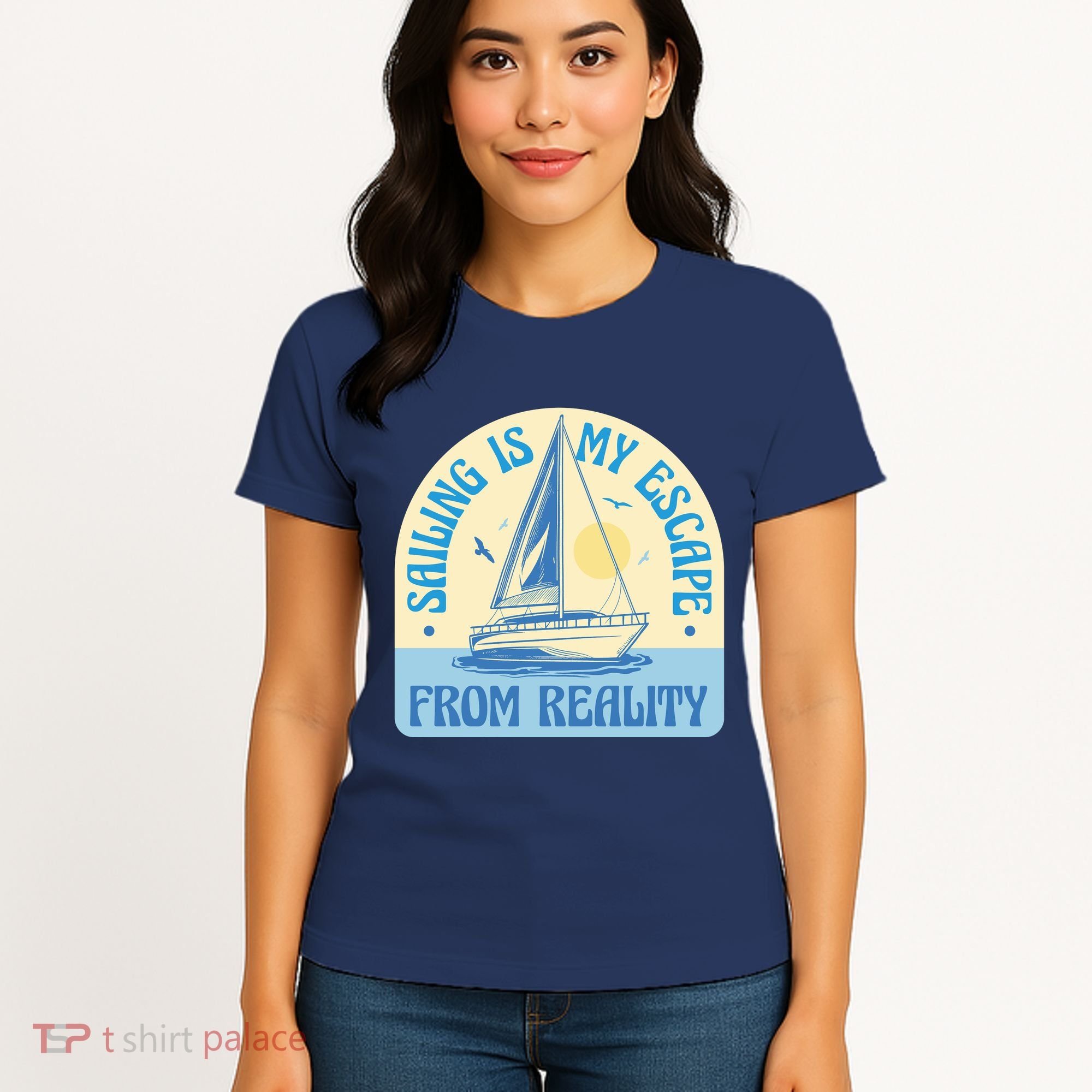 Sailing Is My Escape From Reality Women's T-Shirt