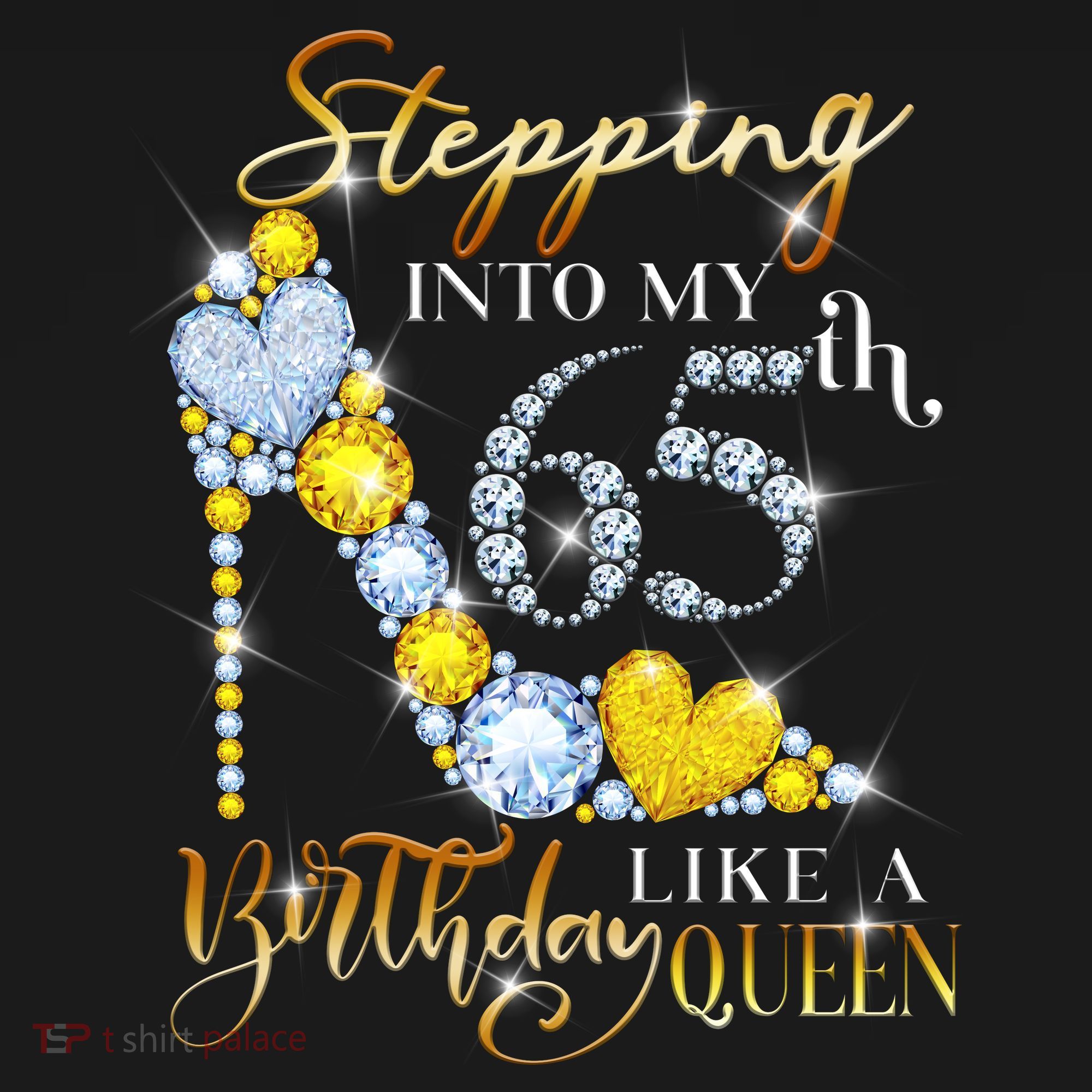 Stepping Into My 65th Birthday Like A queen Birthday boss Hoodie