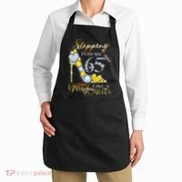 Stepping Into My 65th Birthday Like A queen Birthday boss Apron thumb 2