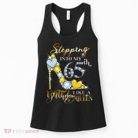 Stepping Into My 65th Birthday Like A queen Birthday boss Women's Tank Top thumb 0