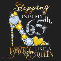 Stepping Into My 65th Birthday Like A queen Birthday boss Hat thumb 2